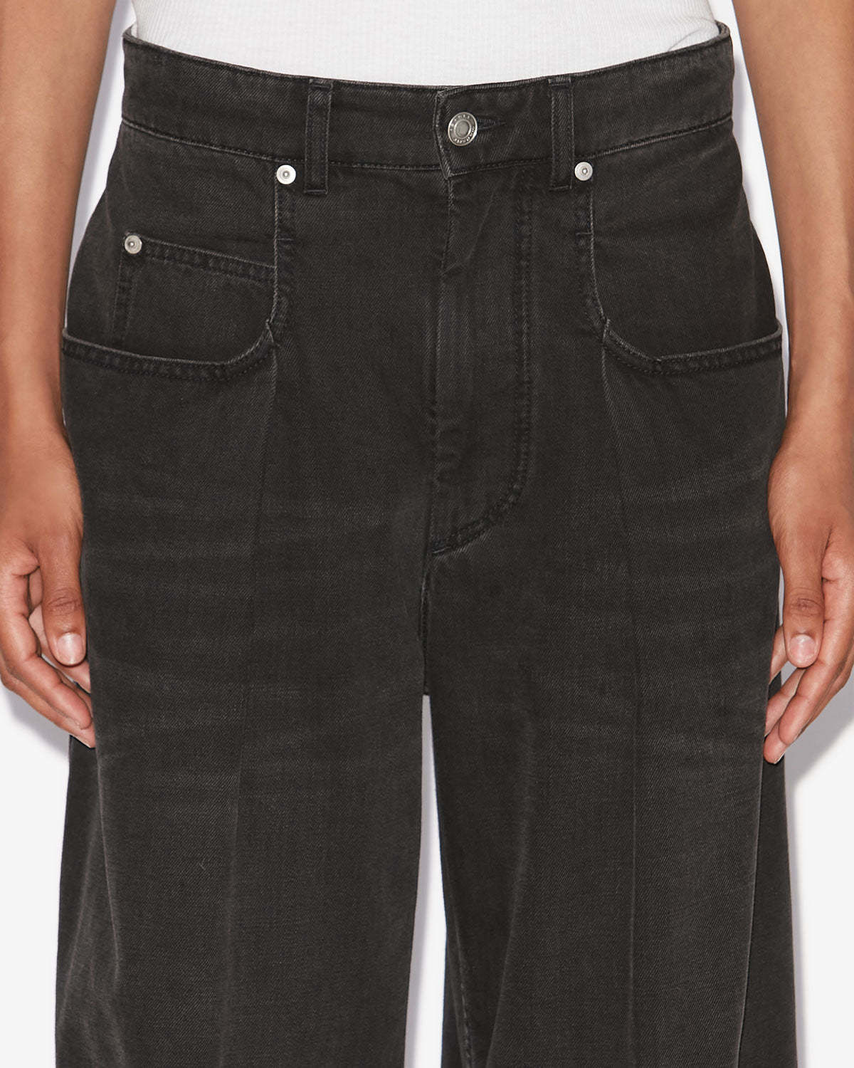 Isabel Marant Étoile Marant Etoile Women Rachelle Denim Jeans In Black