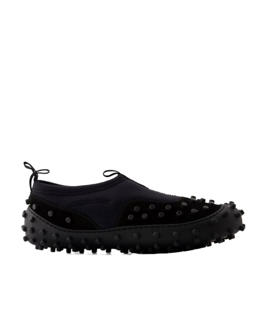 Sunnei Studded Slip-on Sneakers In Black