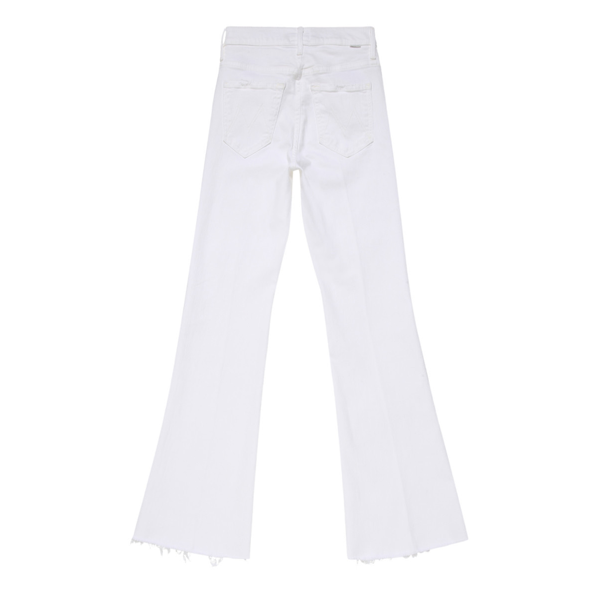 Mother The Kick It High Rise Jeans In Fairest Of Them All In White