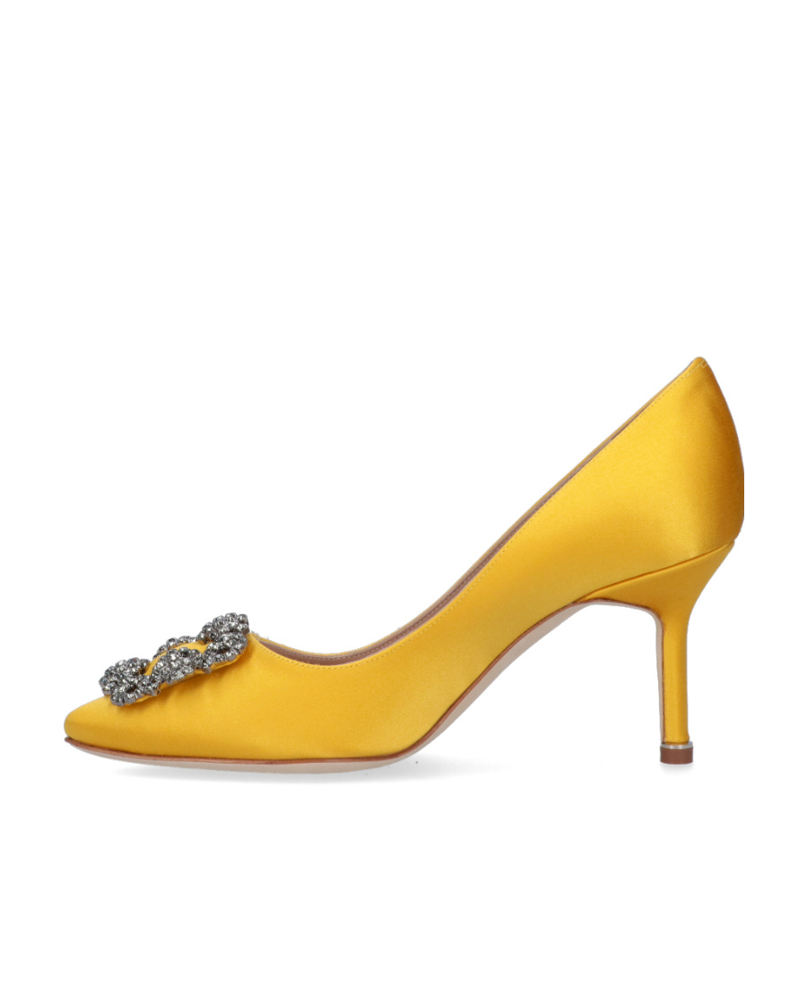 MANOLO BLAHNIK LOGO HIGH HEELS