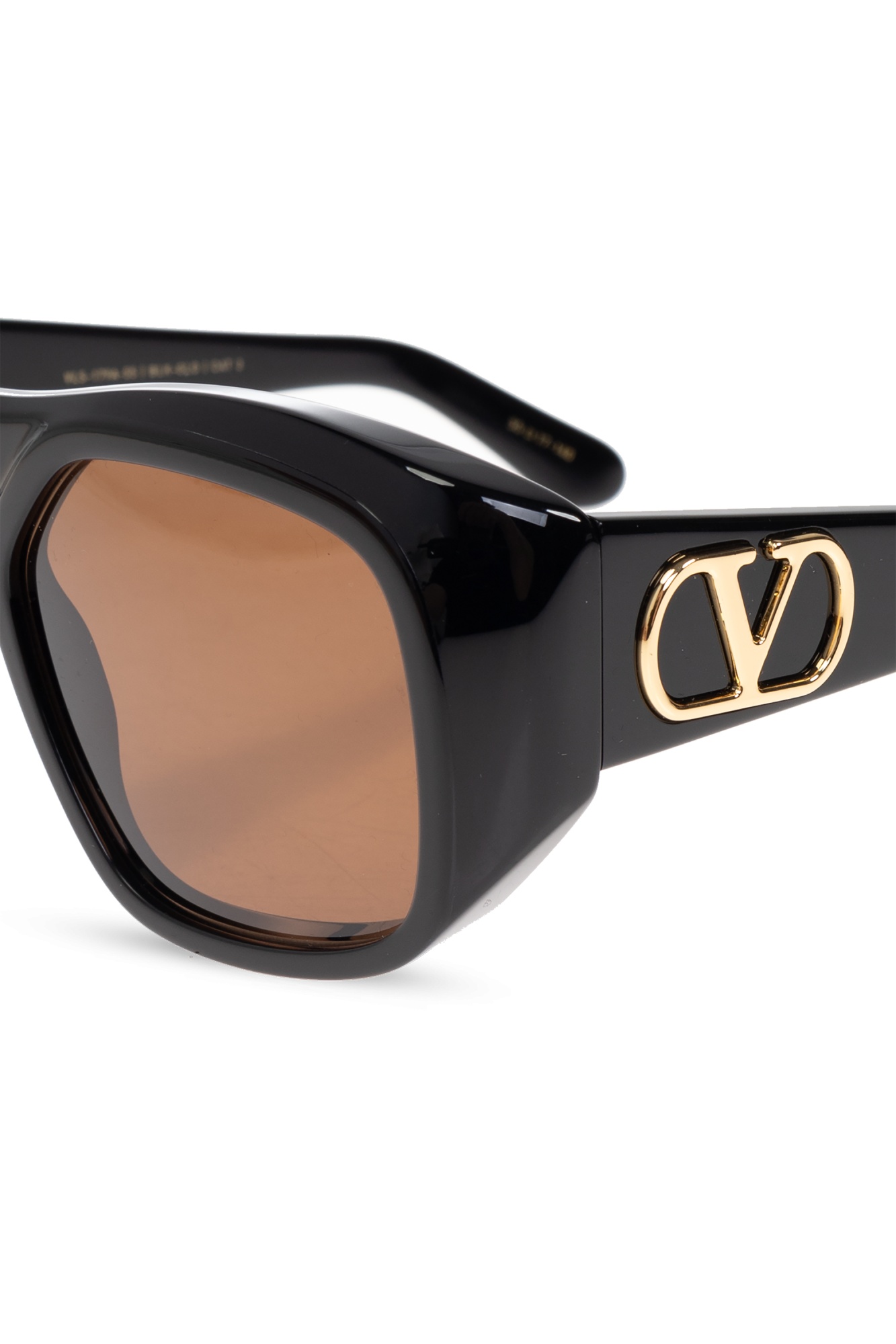 Valentino Full Frame Sunglasses In Brown