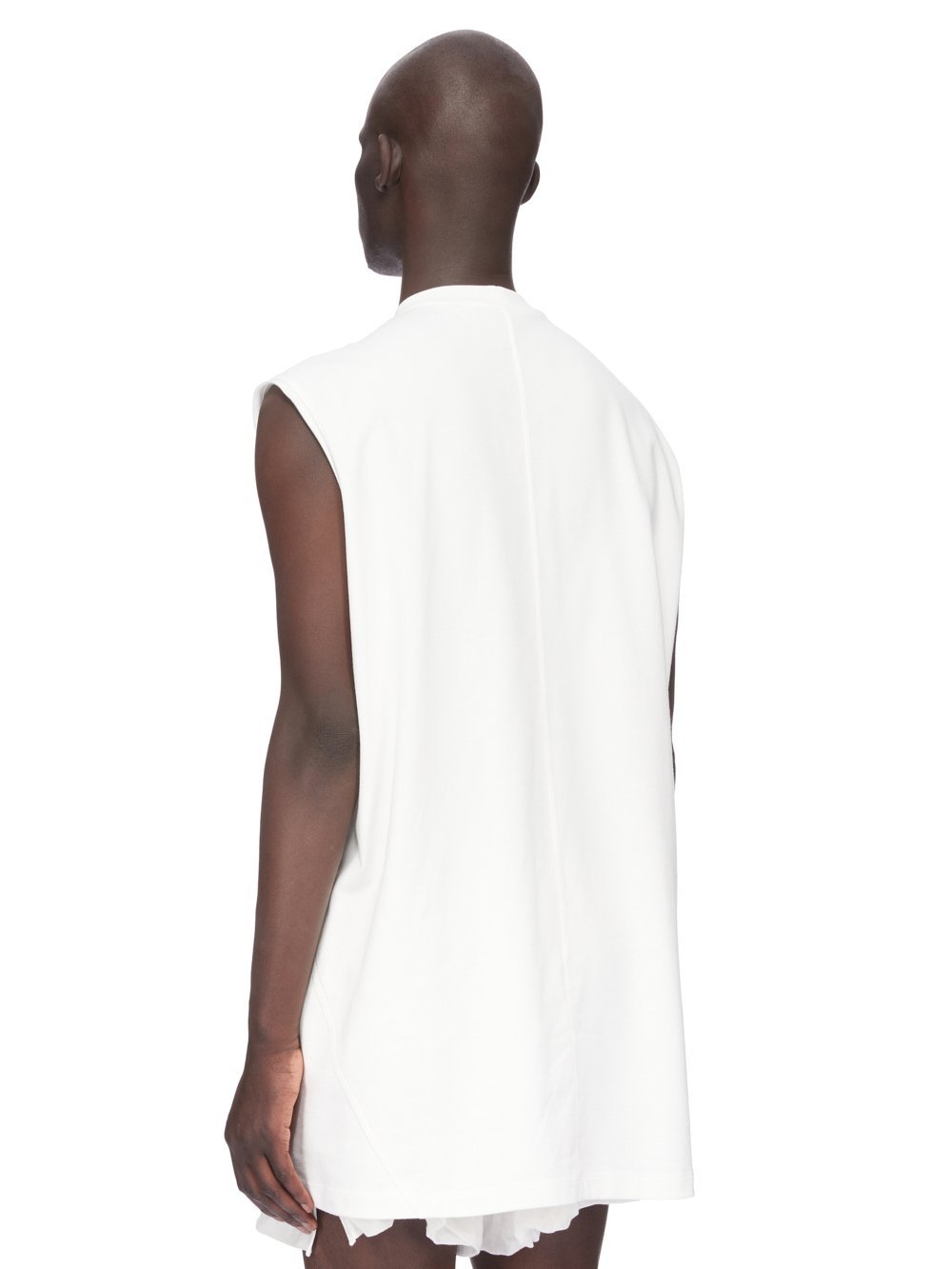 Rick Owens Off-white Concordians Basic Sl Tank Top In White