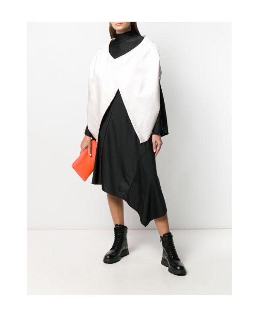 Prada Wrap Around Jacket In White