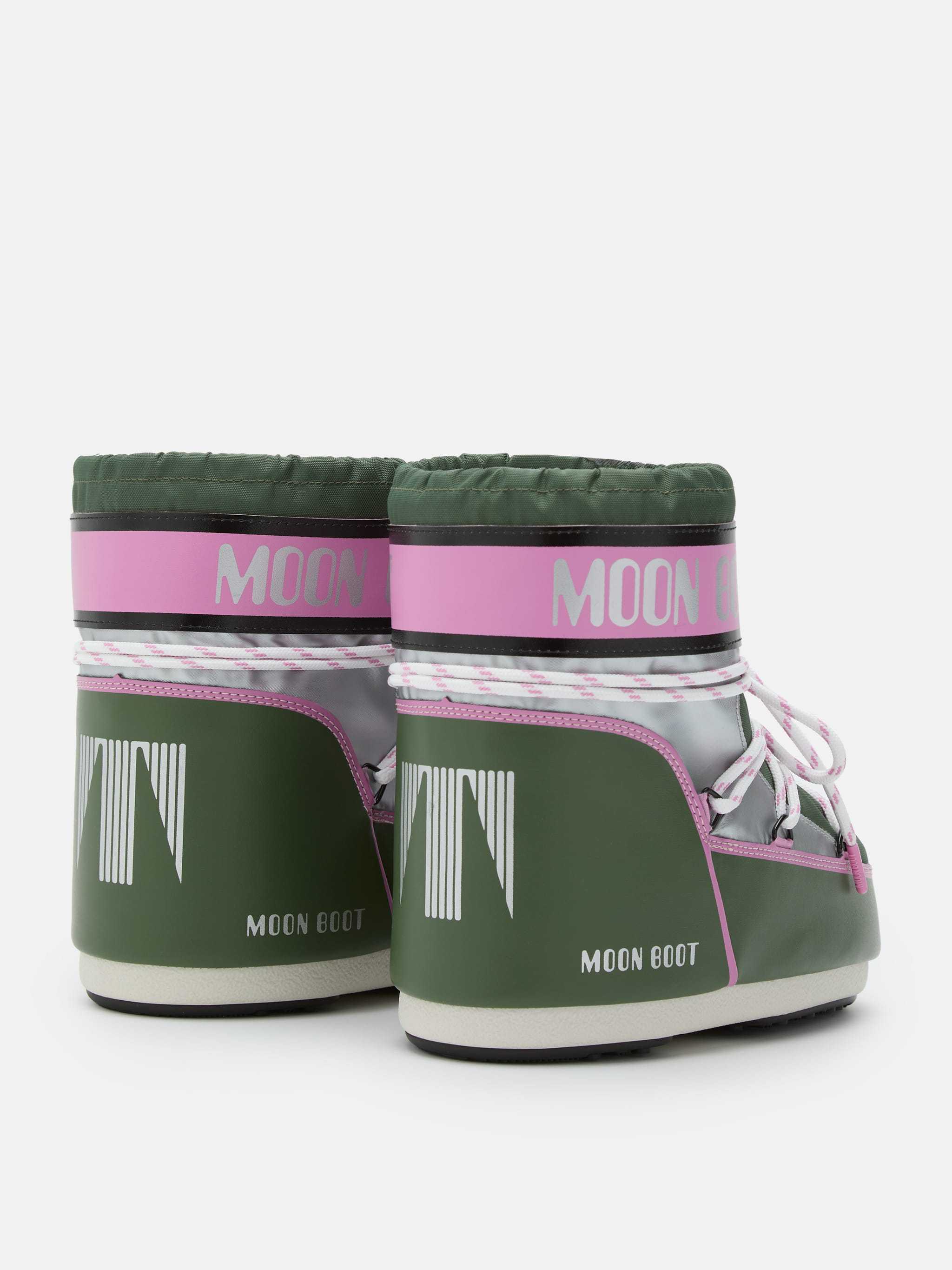 Moon Boot Round-toed Ankle Boots In Multi