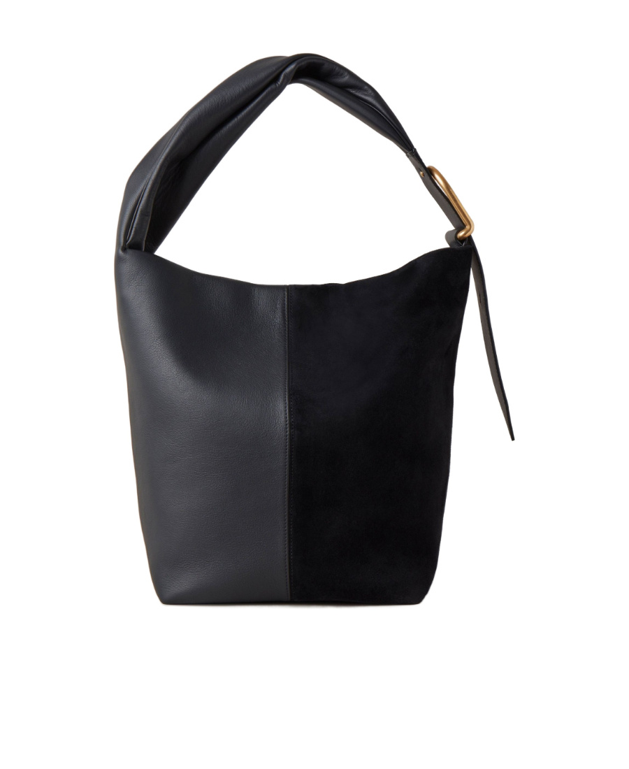 Mulberry Retwist Hobo Tote Bag In Black