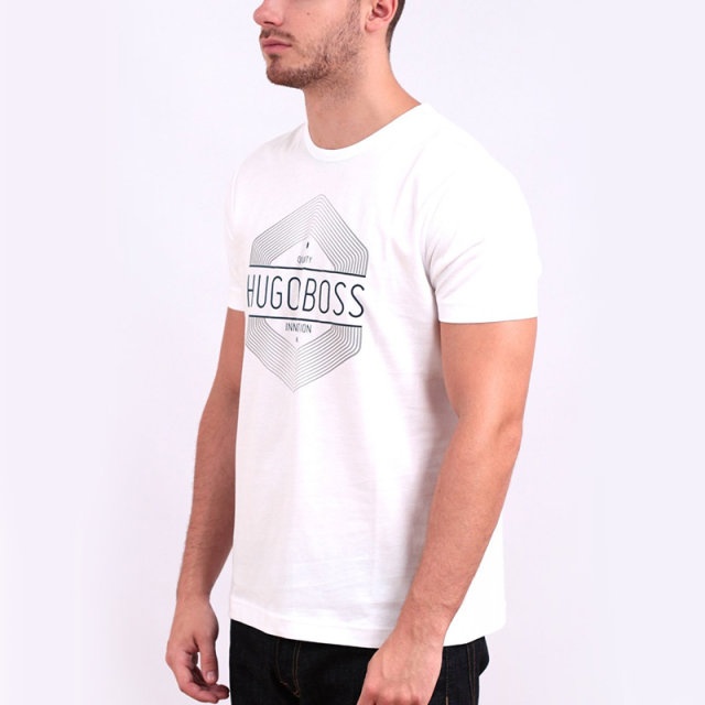 HUGO BOSS LOGO DETAILS T-SHIRT