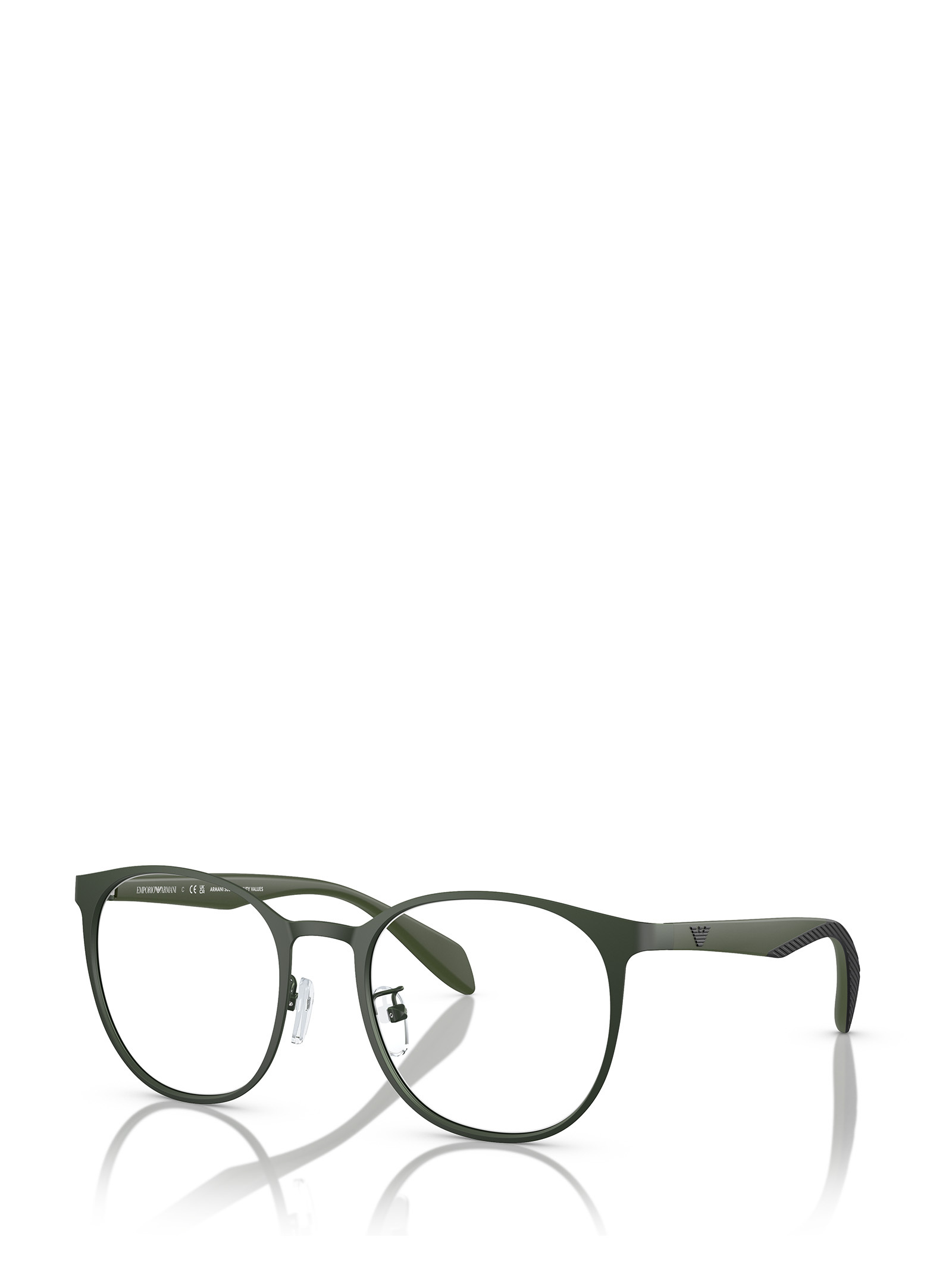 Emporio Armani Full Frame Plain Mirror In Black