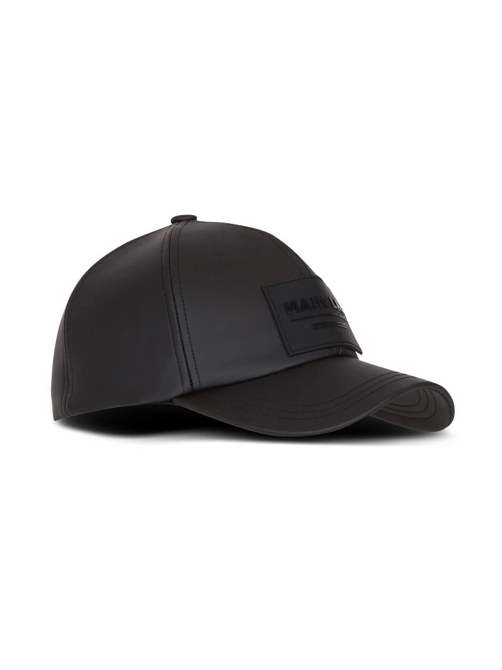 Balmain Main Lab Cap In Black