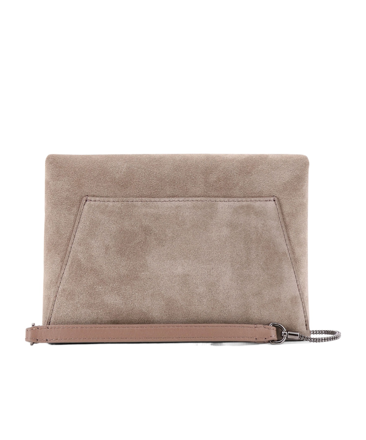 BRUNELLO CUCINELLI SUEDE CLUTCH BAG 