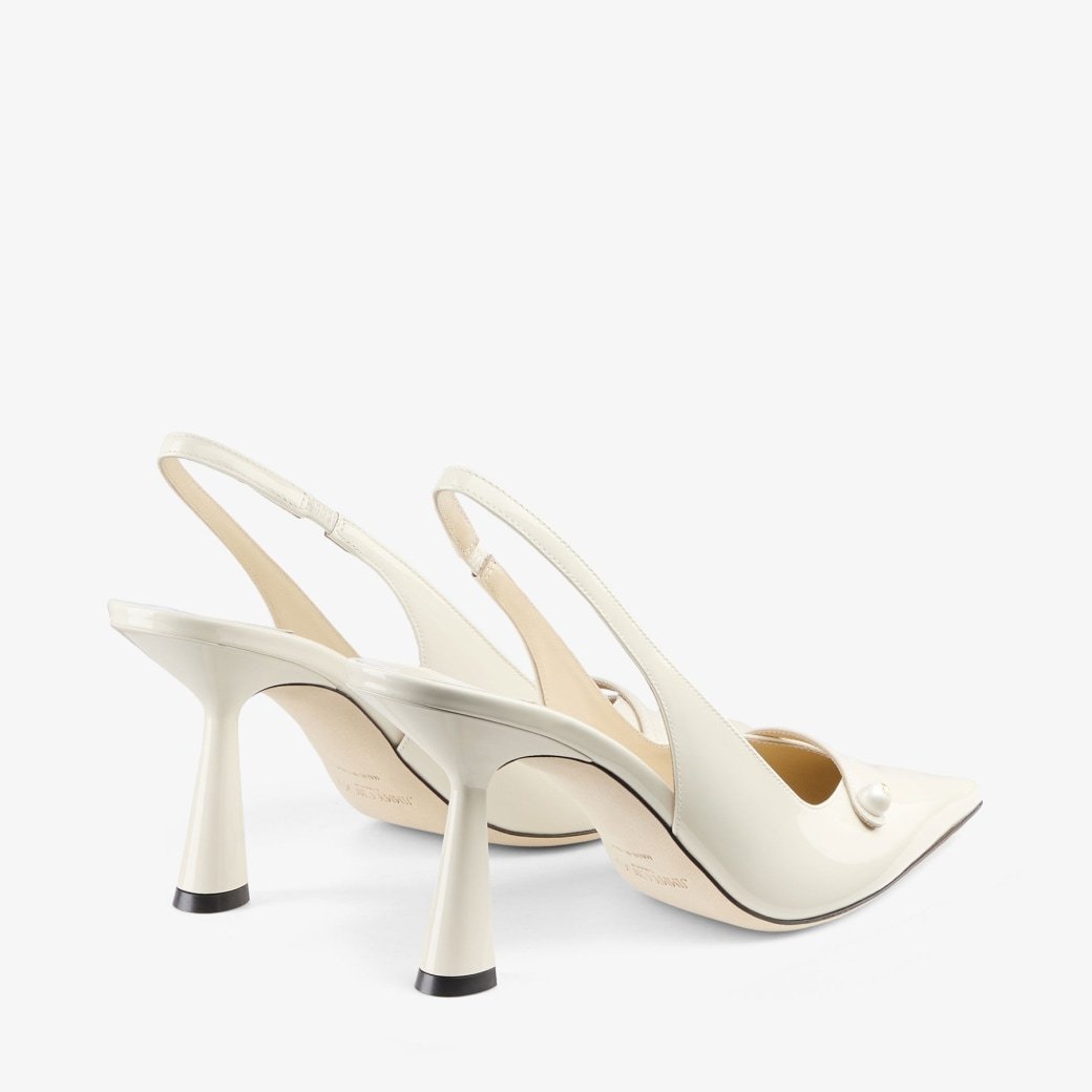 Jimmy Choo Amita Slingback Pumps In Brown