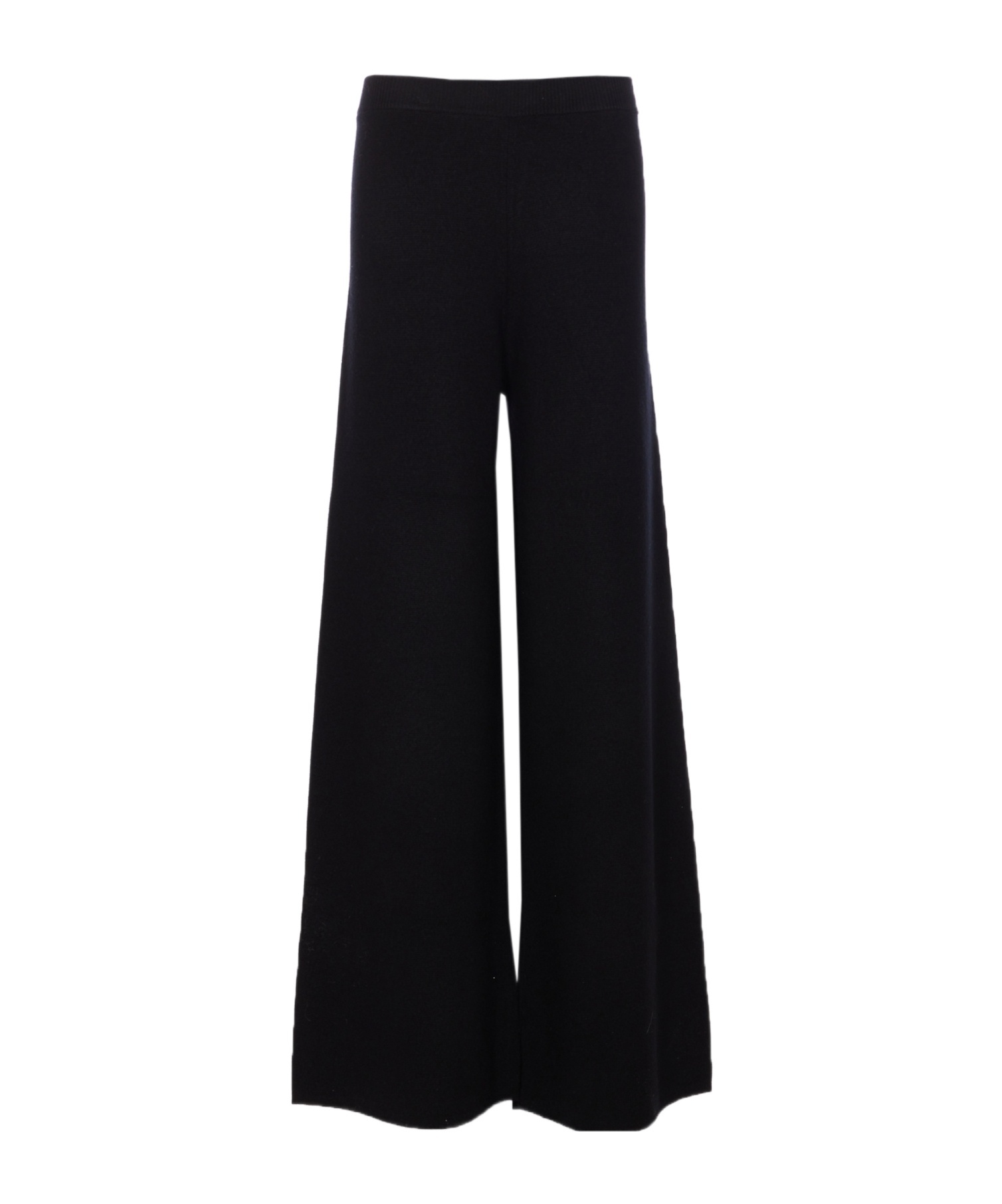 Max Mara High-rise Cady Wide-leg Pants In Black