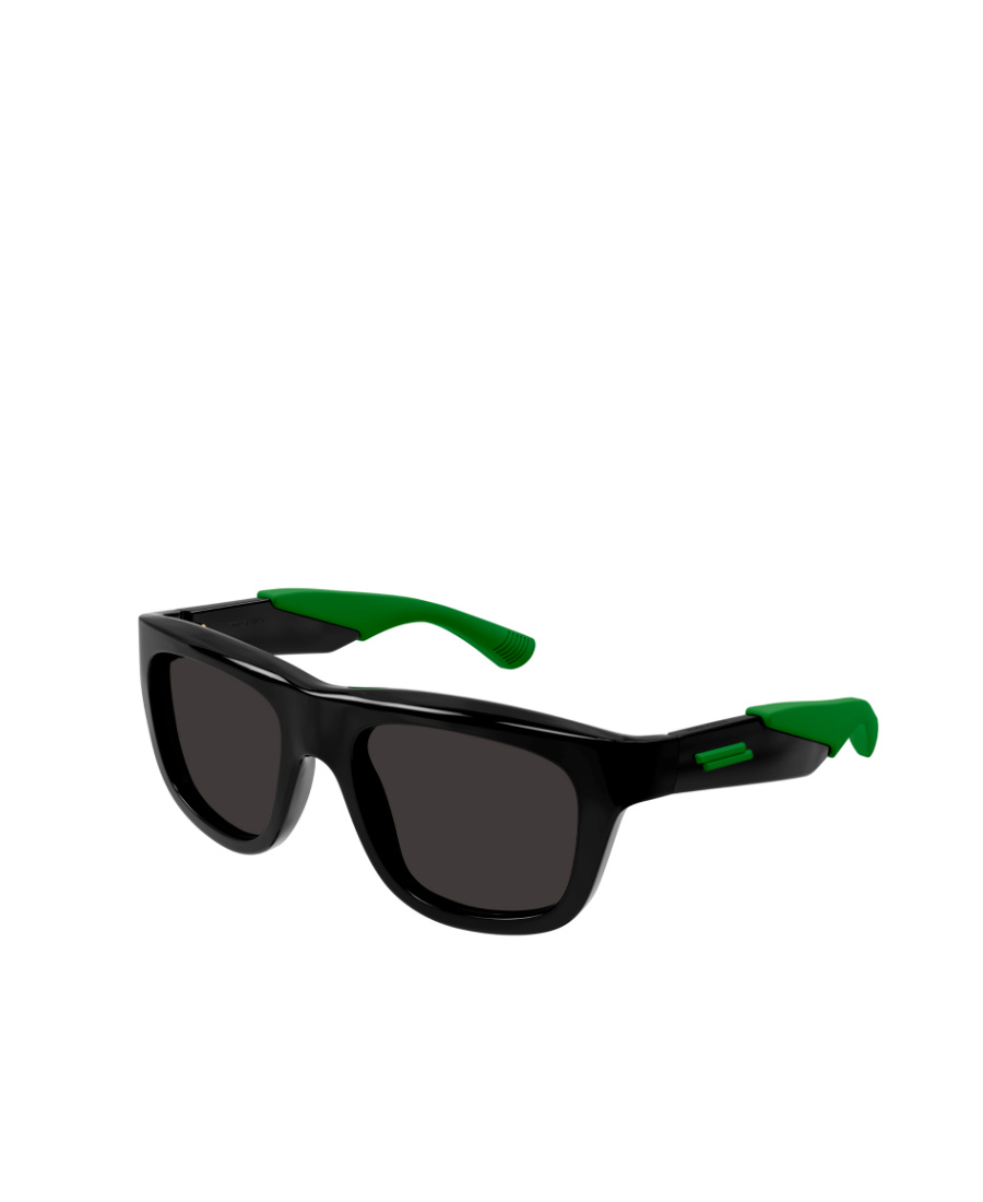 Bottega Veneta Logo Sunglasses In Black