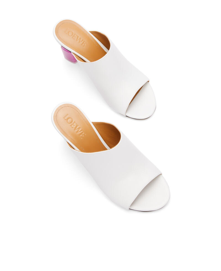 LOEWE NAIL POLISH MULE IN CALFSKIN