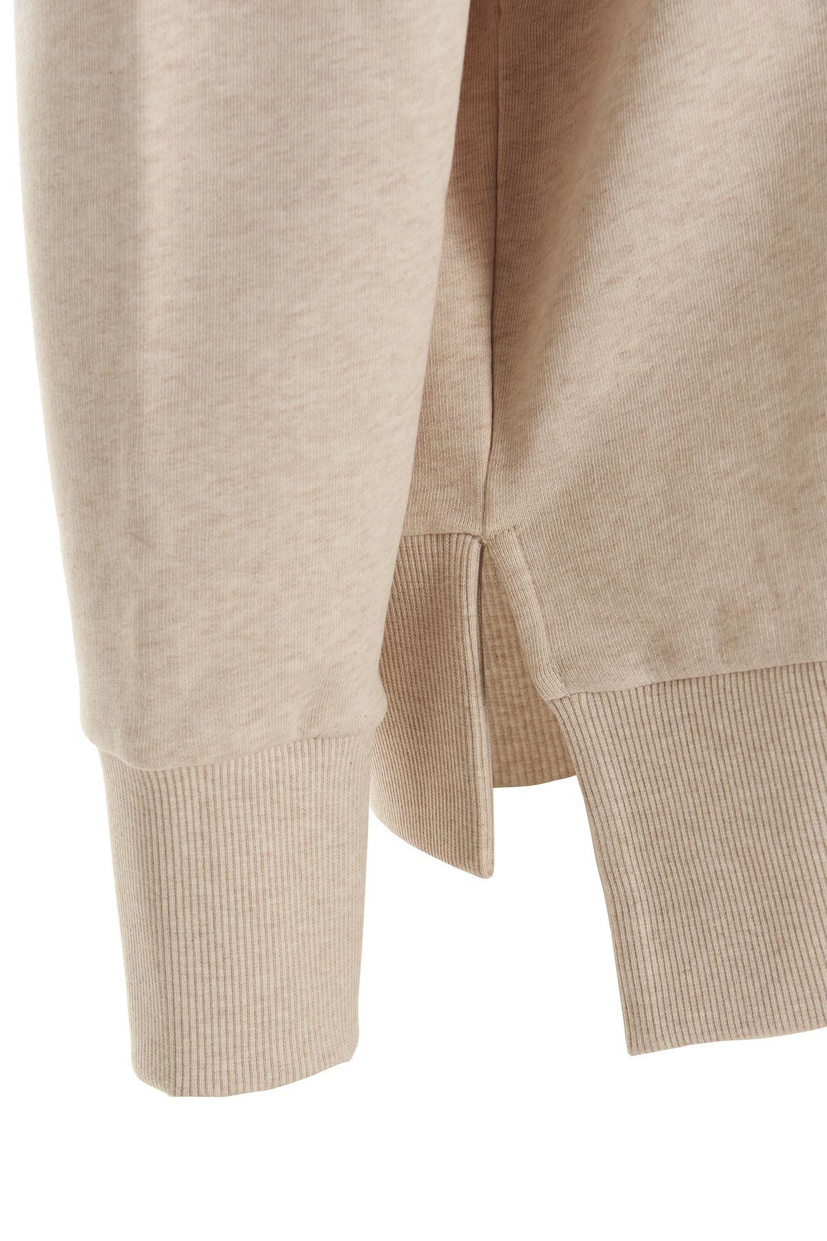 Stella Mccartney Sweatshirt With Removable Chain Detail In Nude
