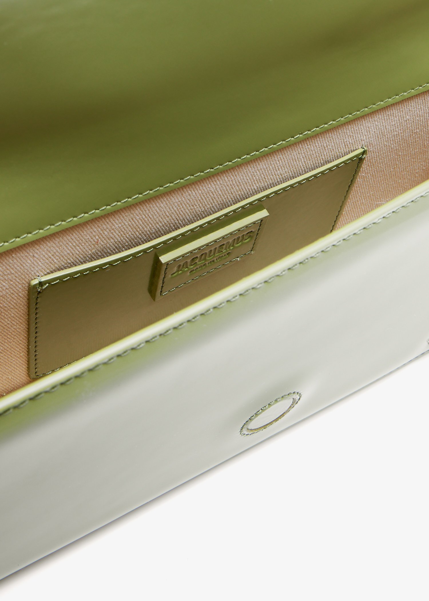 Jacquemus Bambino Shoulder Bag In Green
