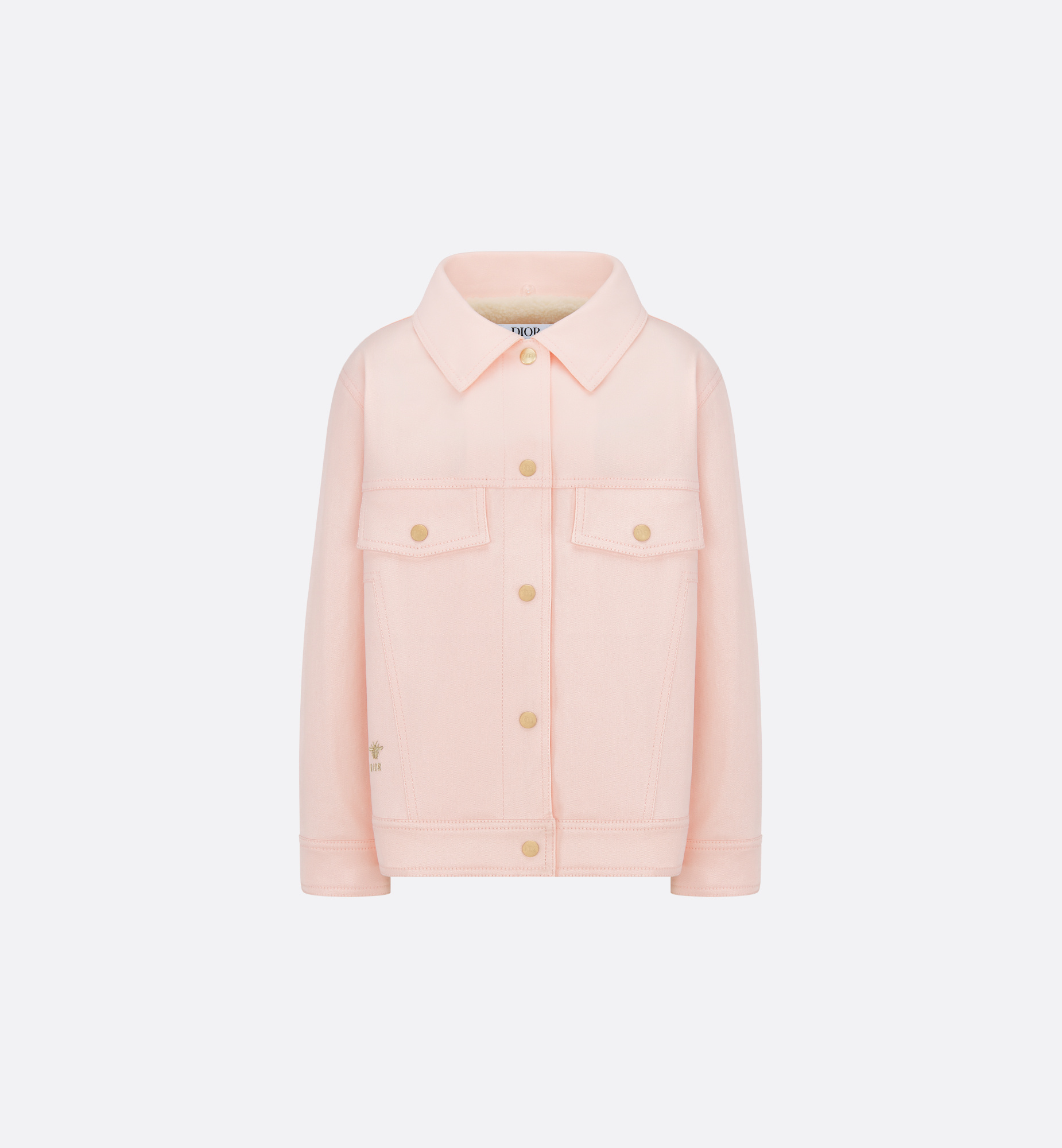 Dior Long Sleeve Jacket In Pink