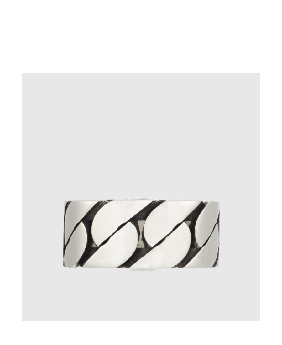 Gucci Interlocking G Pull-on Style Ring In Green