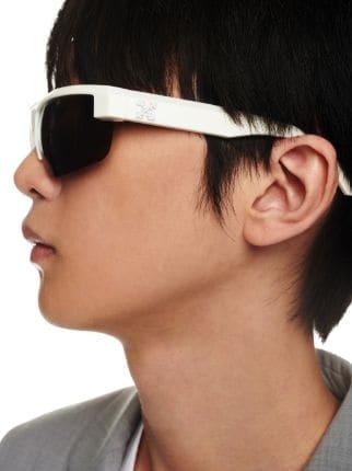 Off-white Toledo Arrows-motif Sunglasses In Gray
