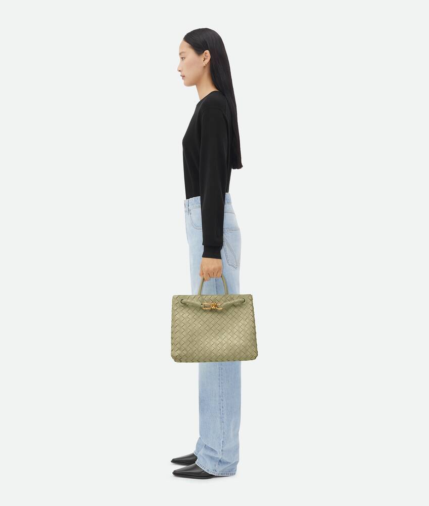 Bottega Veneta Medium Andiamo In Green