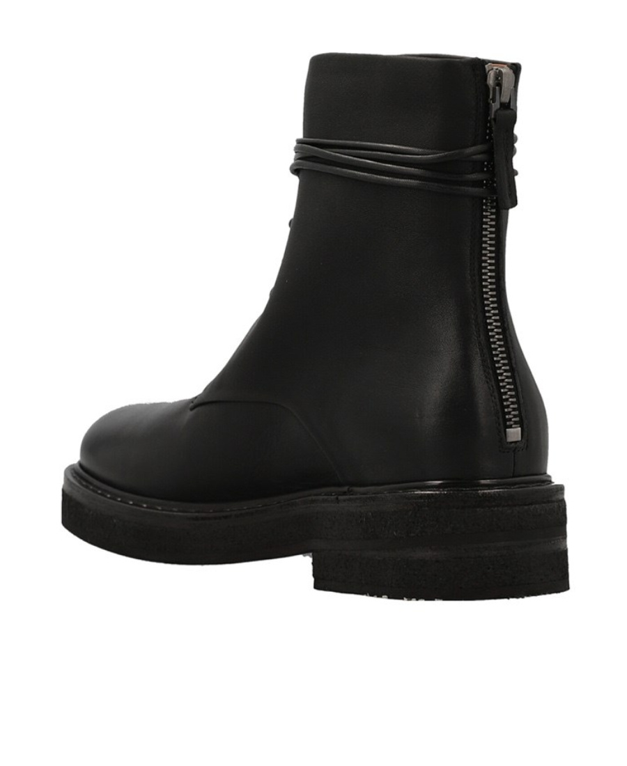 Marsèll Parrucca 40mm Lace-up Leather Boots In Black