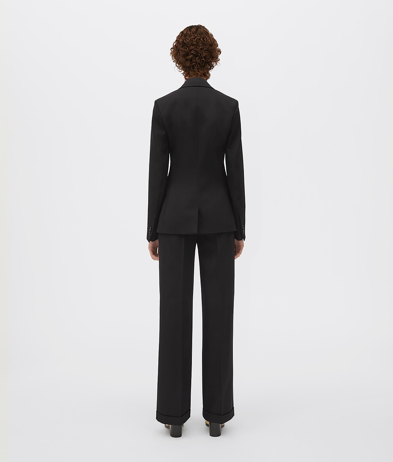 Bottega Veneta Tailored Single-breasted Blazer In Black