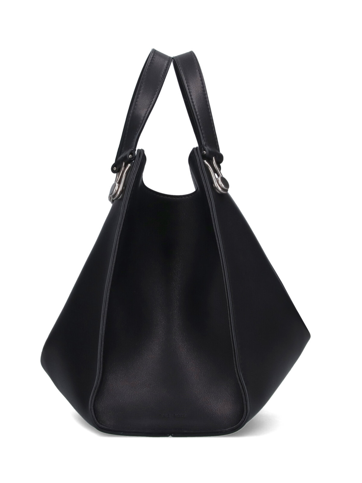 The Row Alexia Small Tote In Black