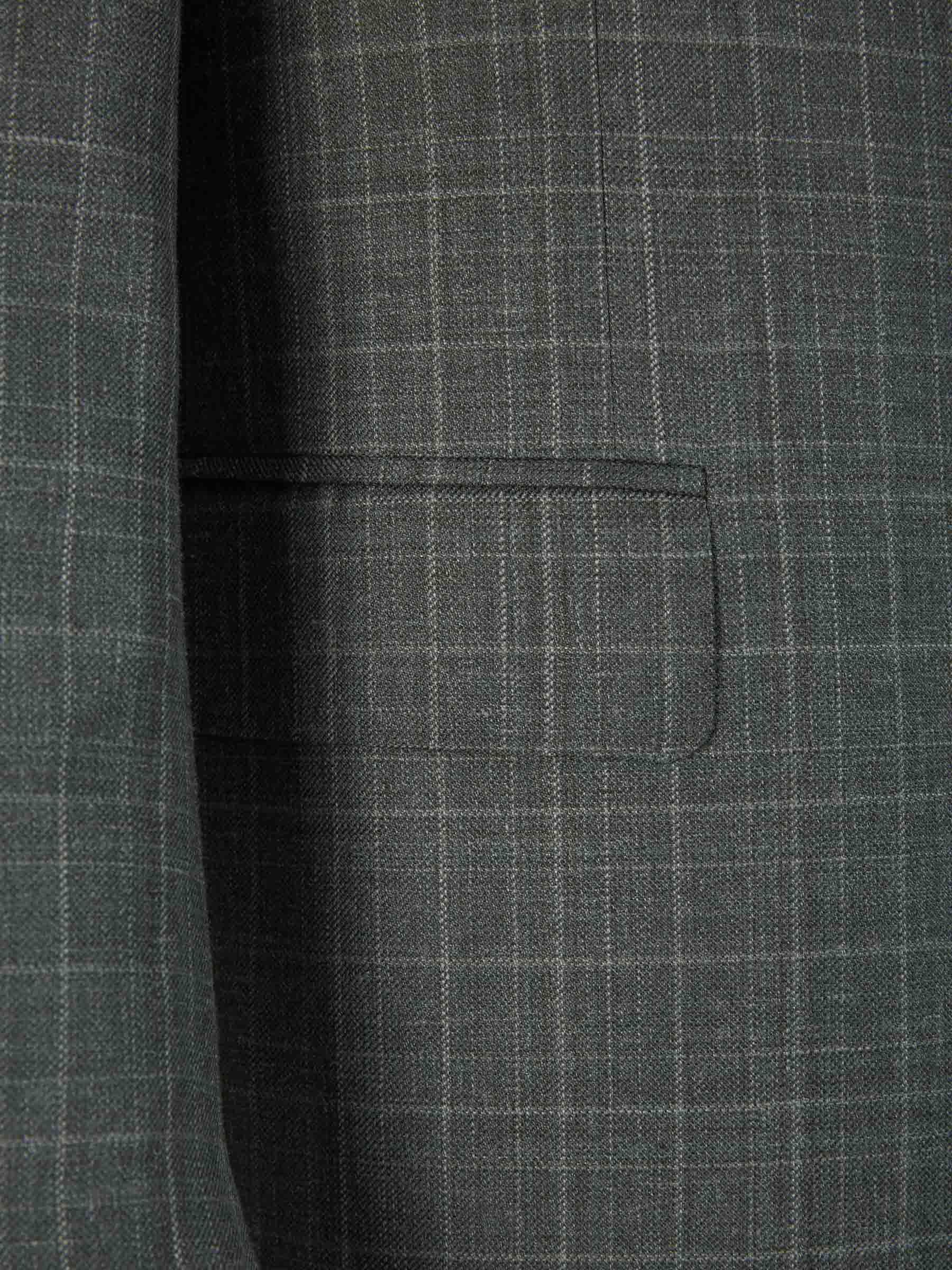 Canali Wool-tweed Blazer In Black