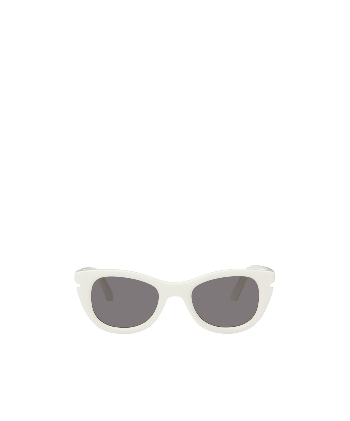 Off-white Logo Sunglasses In Gray