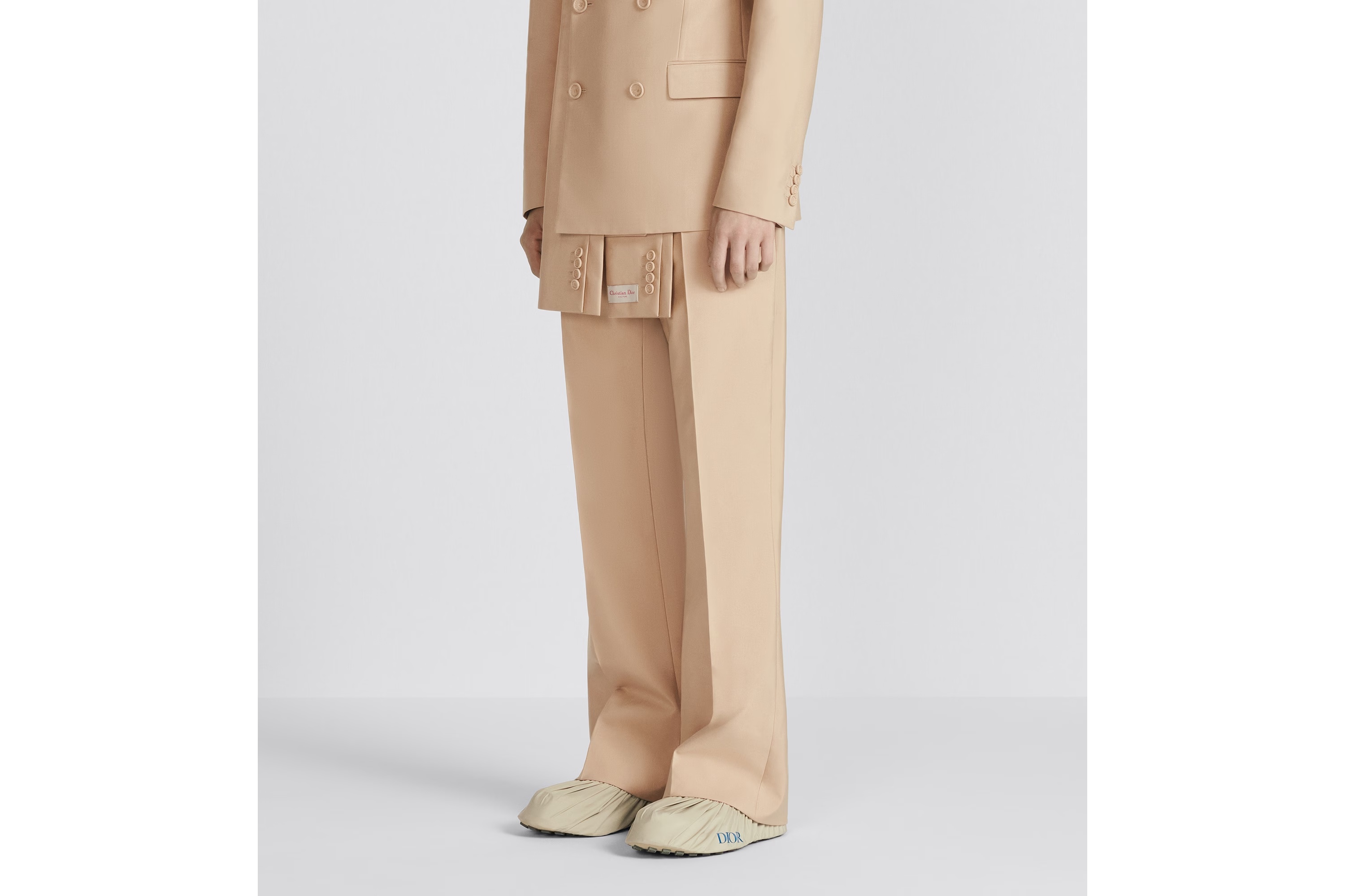 Dior Horn Casual Pants In Brown