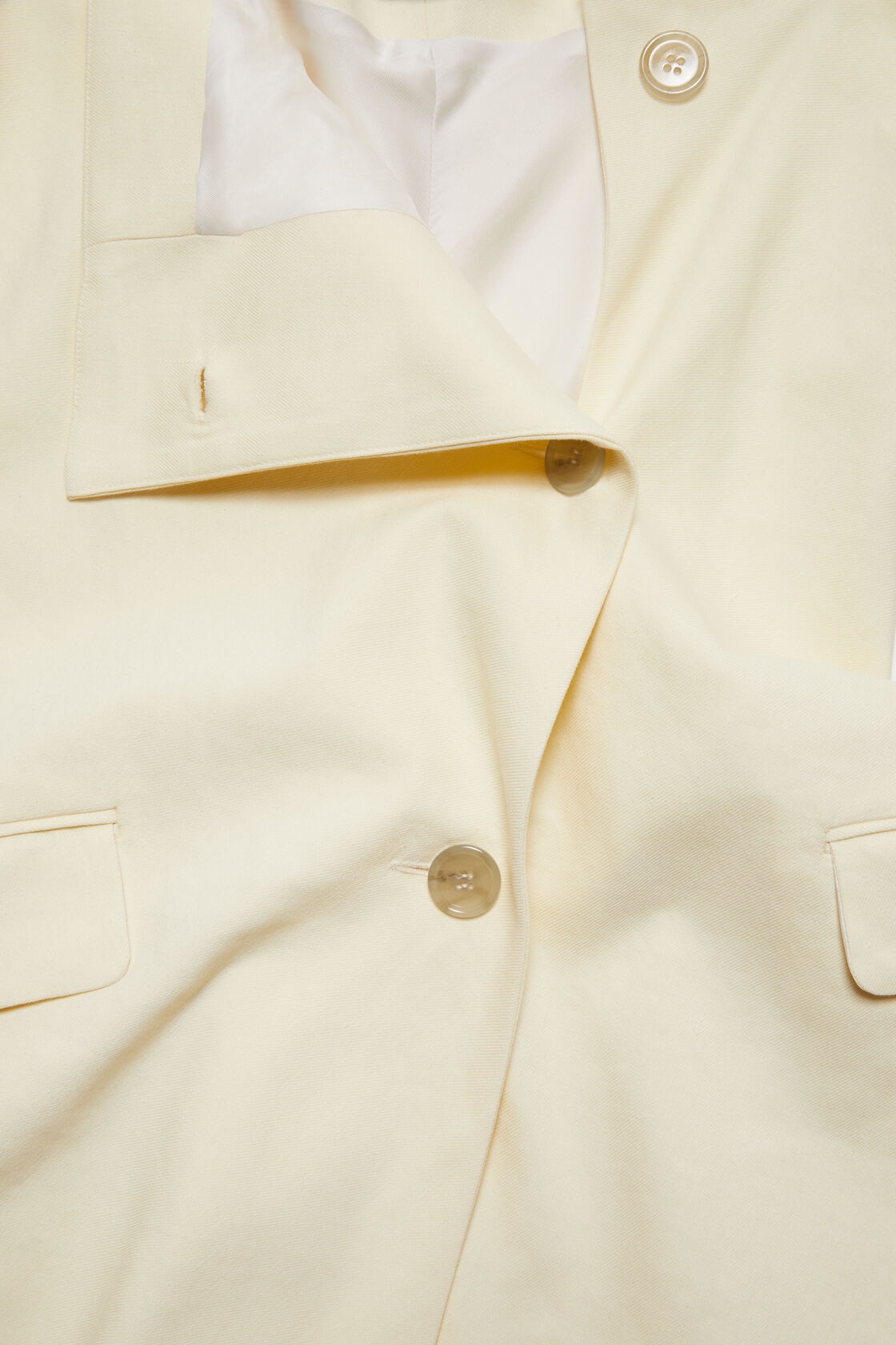 Acne Studios Blazer-style Top In Neutral