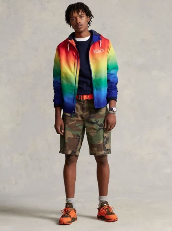 Polo Ralph Lauren Long-sleeved Casual Jacket In Multicolor