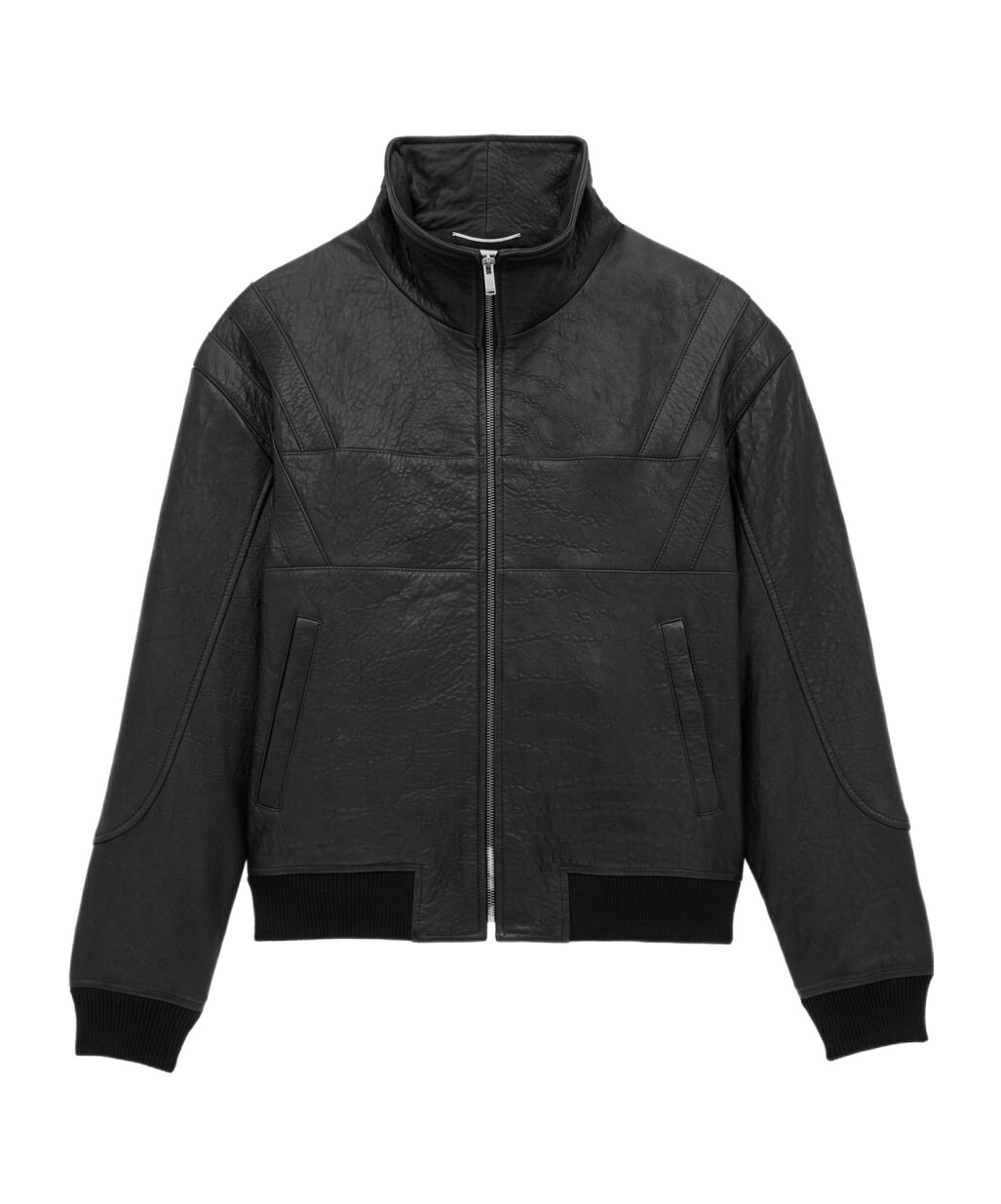 Saint Laurent Long-sleeved Casual Jacket In Black
