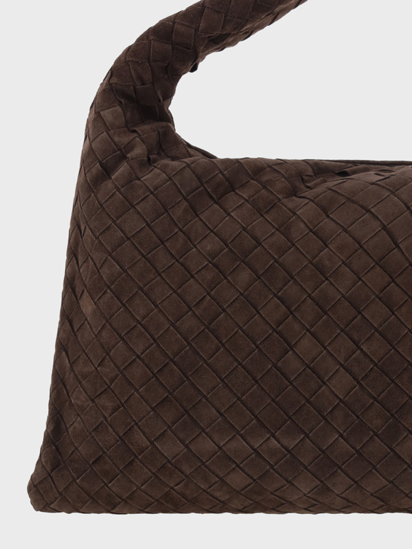 Shop Bottega Veneta Small Logo Handbag In Black