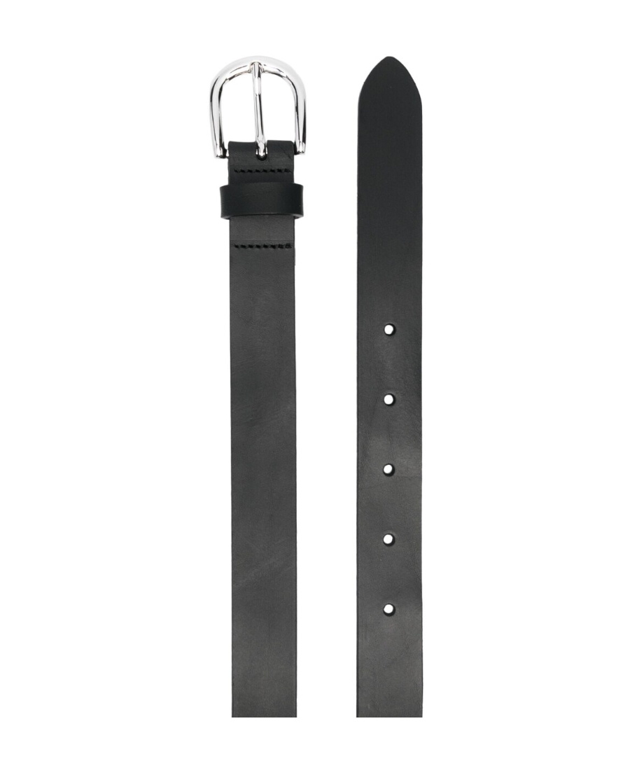 Isabel Marant Zap Belts In Black Leather In Black