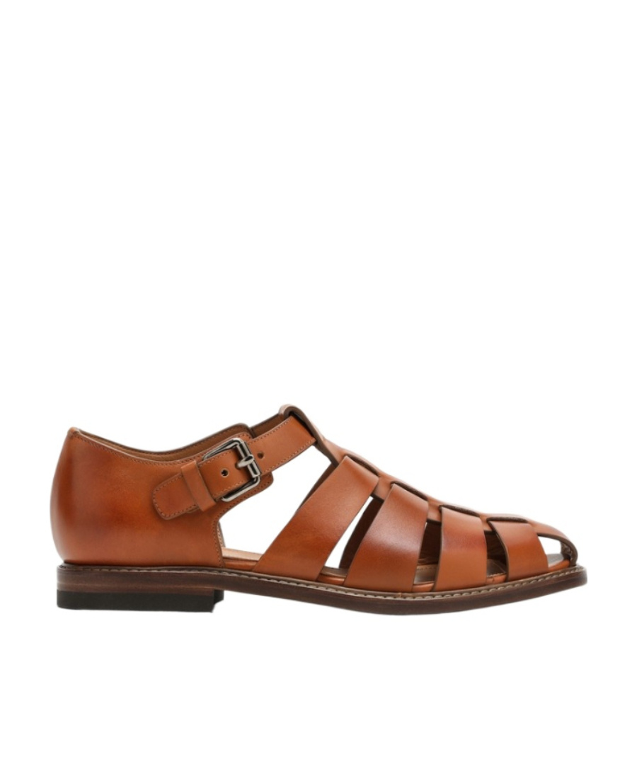 Church's Buckle-fastening Strap-detail Sandals In Brown