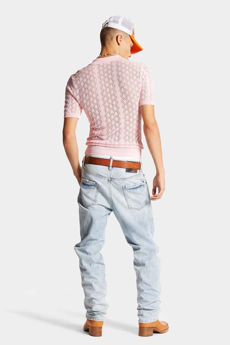 Dsquared2 Cool Guy Distressed Skinny Jeans In Blue