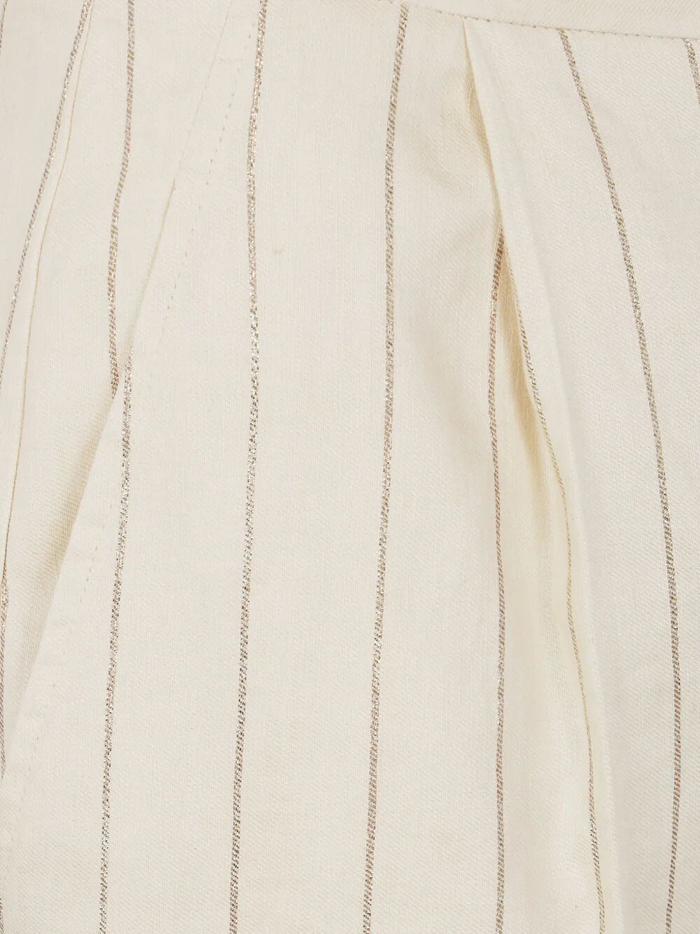Herno Linen-cotton Shorts In Neutral