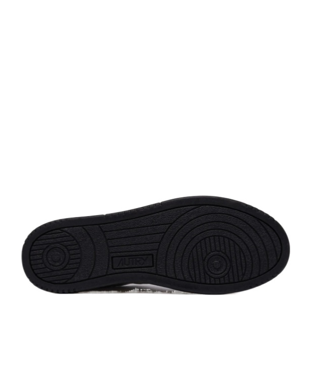 Autry Medalist Lace-up Sneakers In Metallic