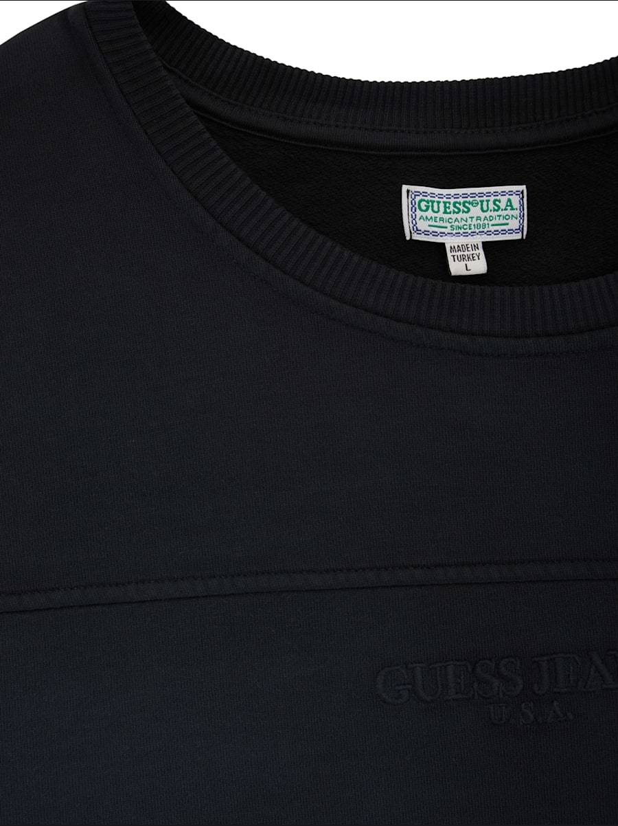 Guess Long-sleeved Sweater In Black
