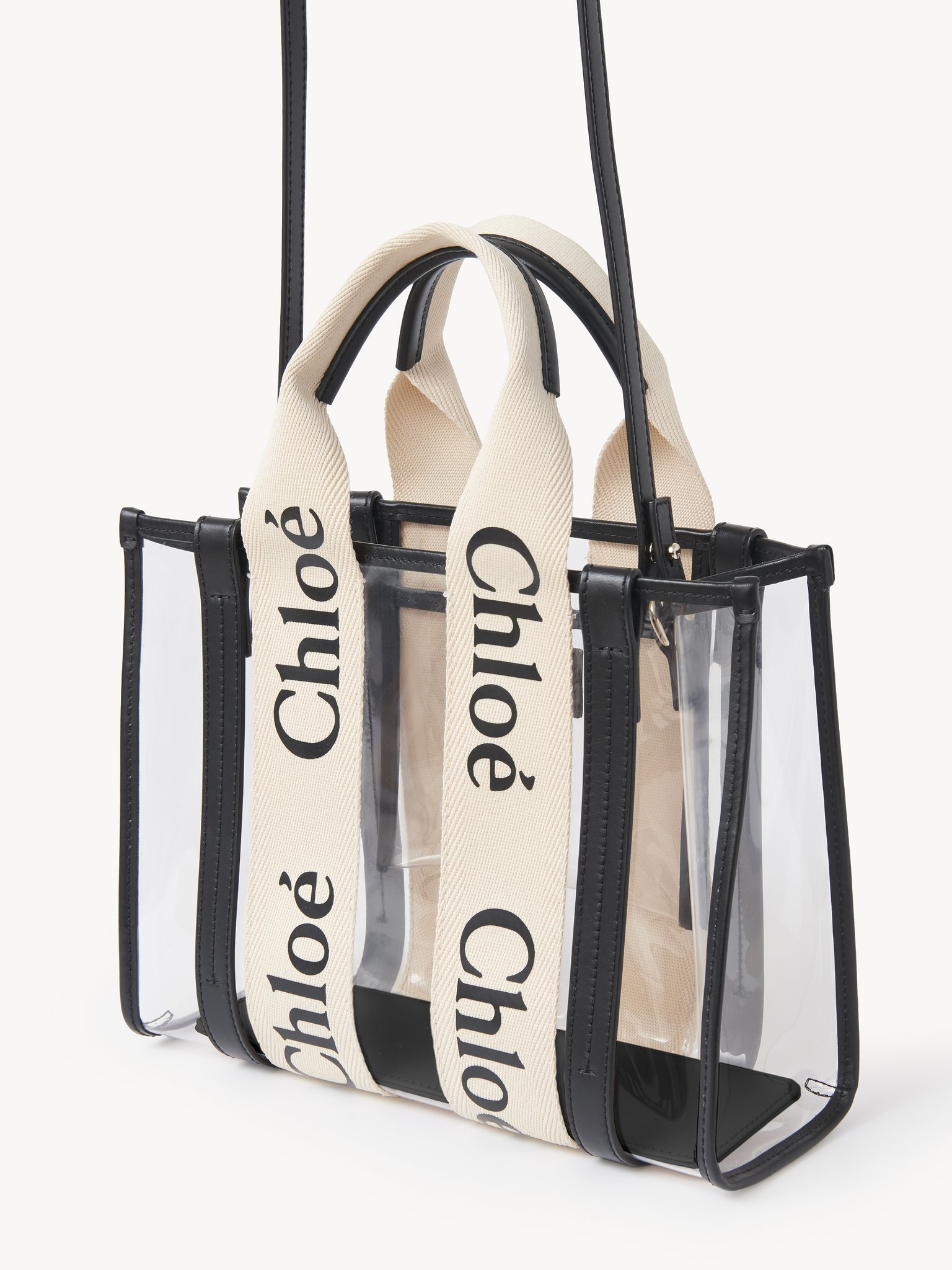 Chloé Handbag With 2 Handles And Removable Strap In White