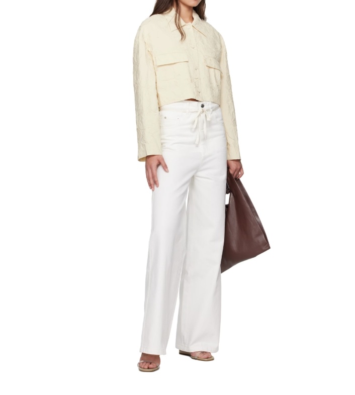 Nanushka Coreen Jacket In White