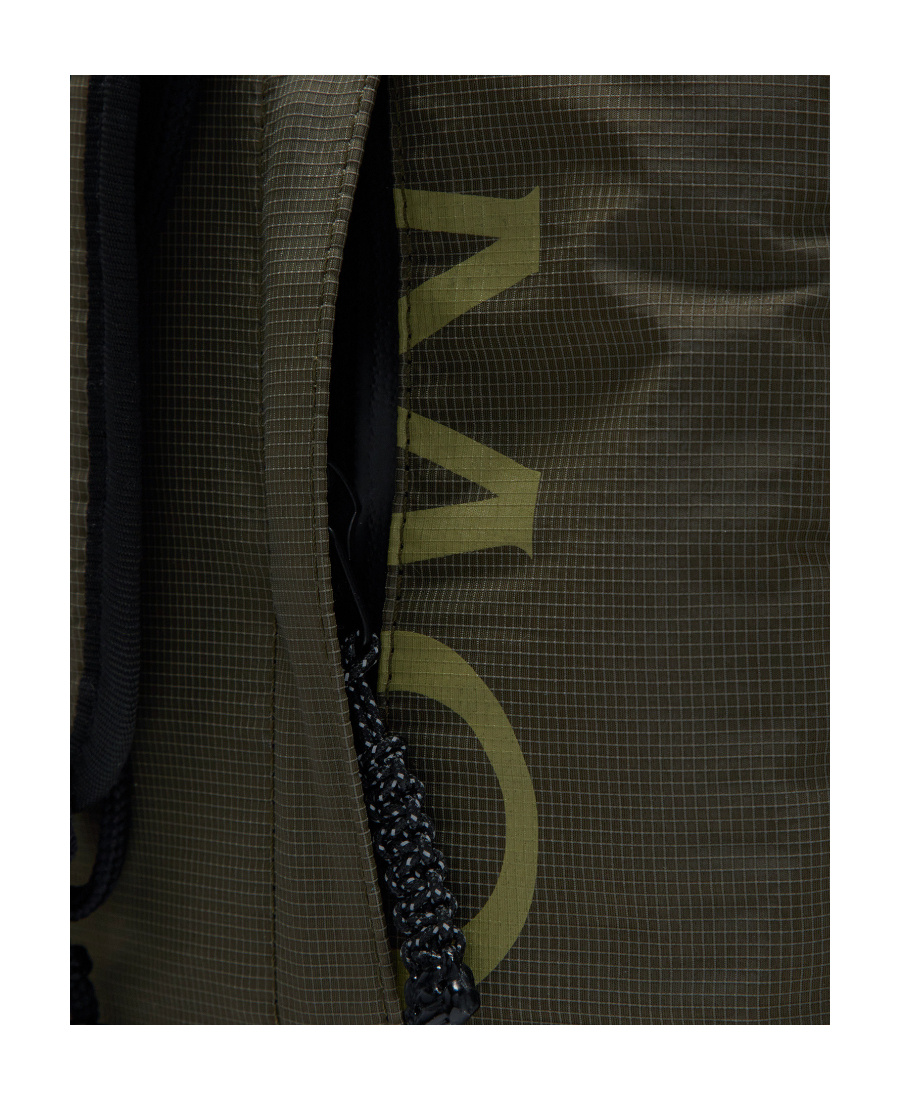Moncler Alchemy Satchel Bag In Olive Green
