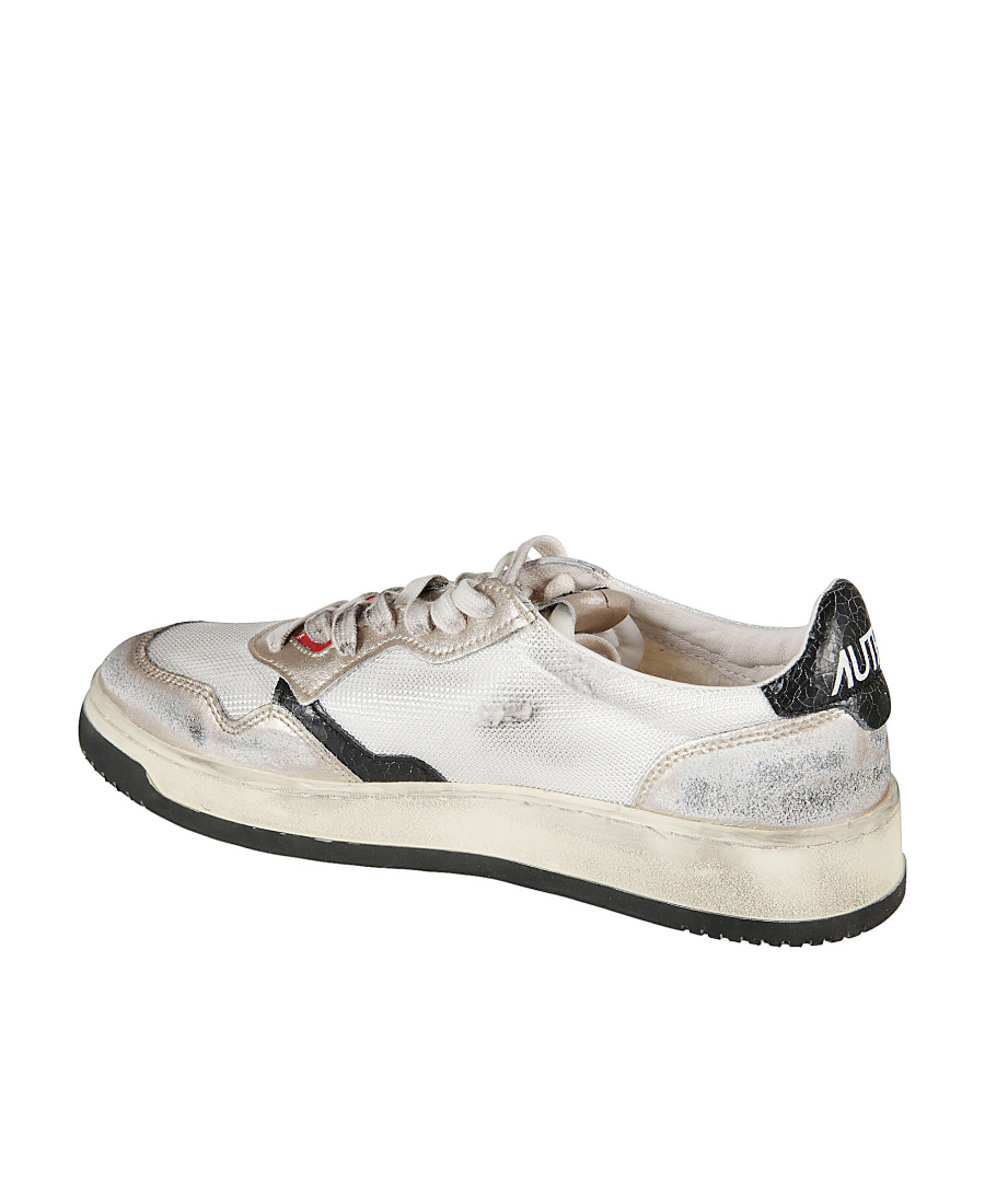Autry Super Vintage Medalist Low-top Sneakers In Nude