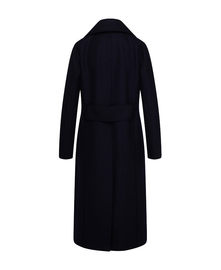 HARRIS WHARF LONDON DOUBLE-BREASTED WOOL COAT