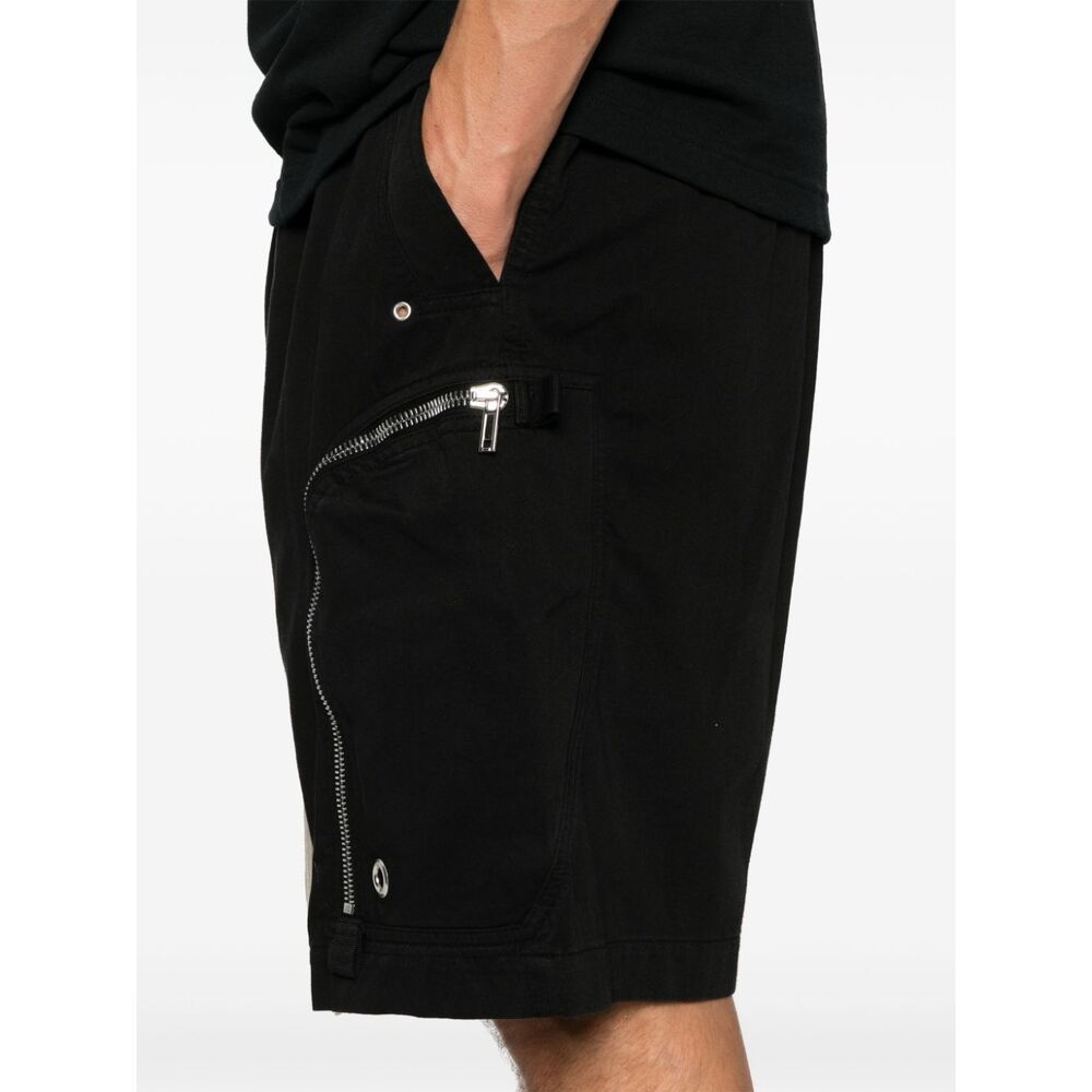 Rick Owens Drkshdw Drkshdw By Rick Owens Relaxed-fit Bermuda Shorts With Drawstring In Black