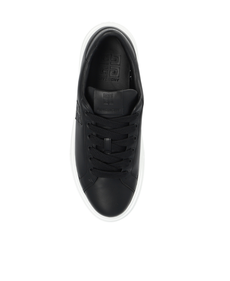 Givenchy Black City Platform Sneakers In Black