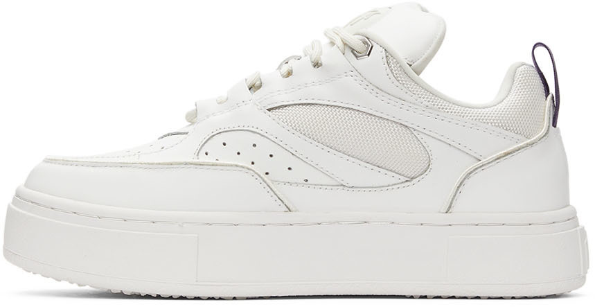 Eytys Sidney Panelled Sneakers In White