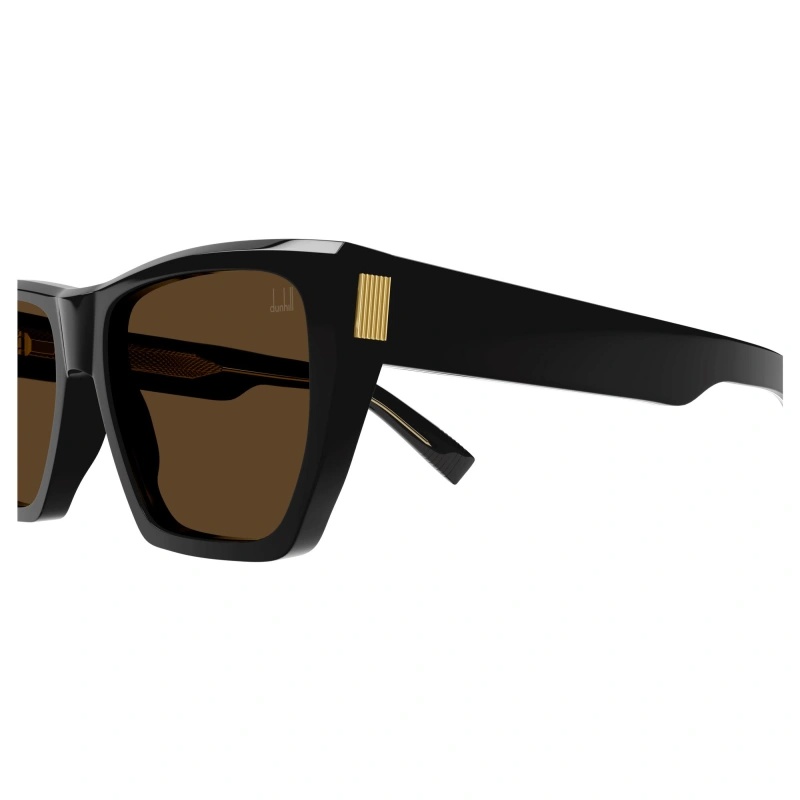 Dunhill Geometric-frame Sunglasses In Black