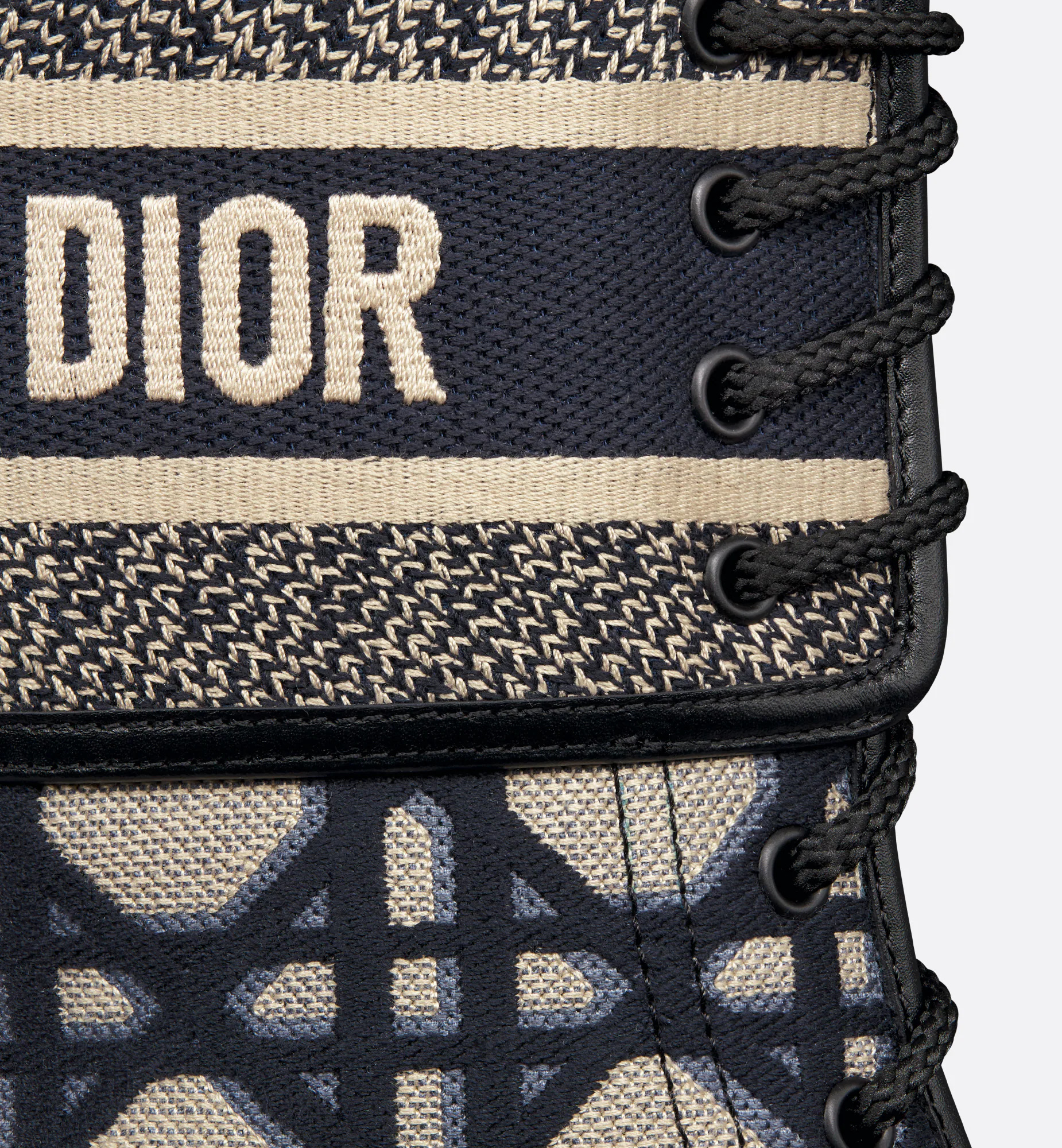 Dior D-major Short Boots In Black
