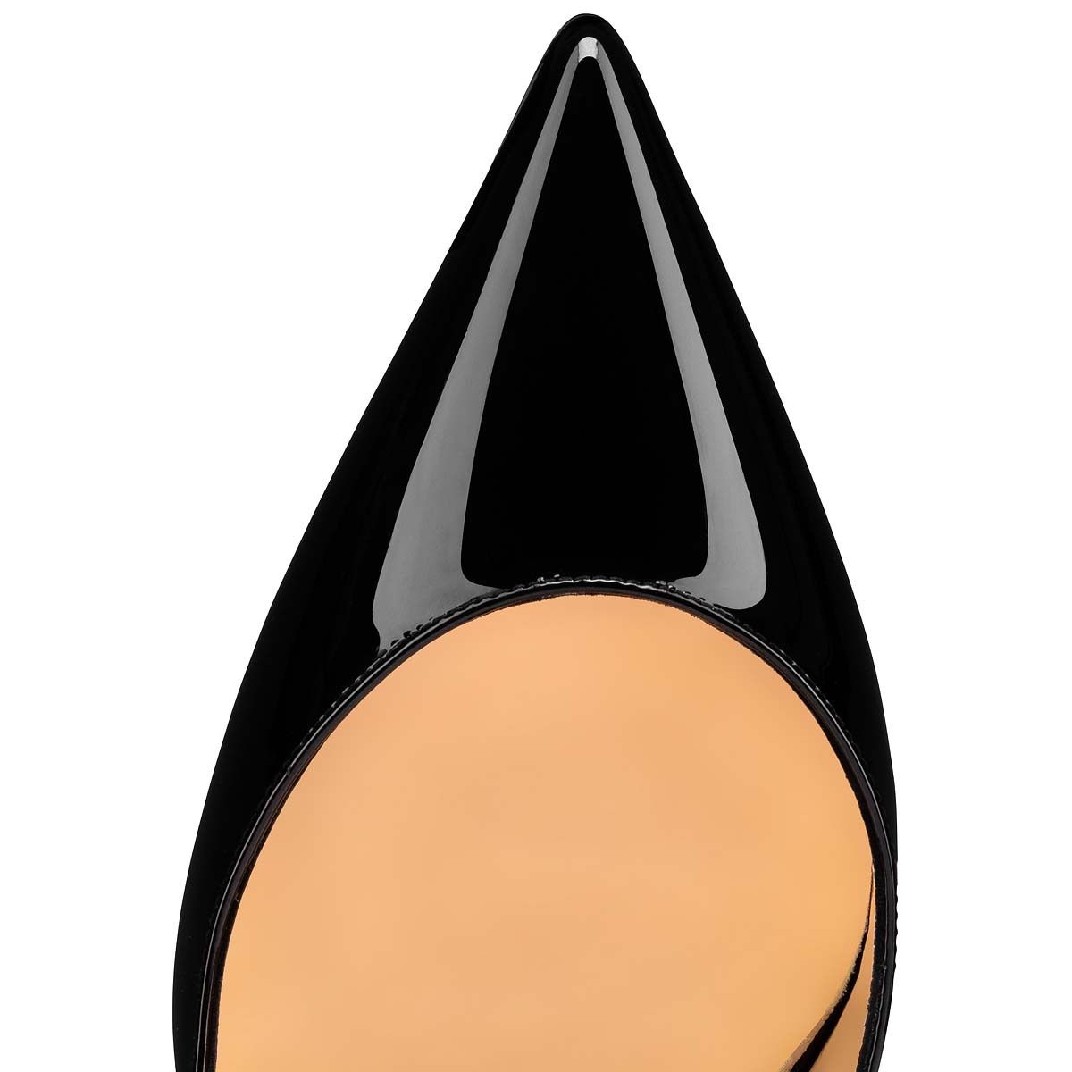 Christian Louboutin Iriza 85 Patent-leather Pumps In Black